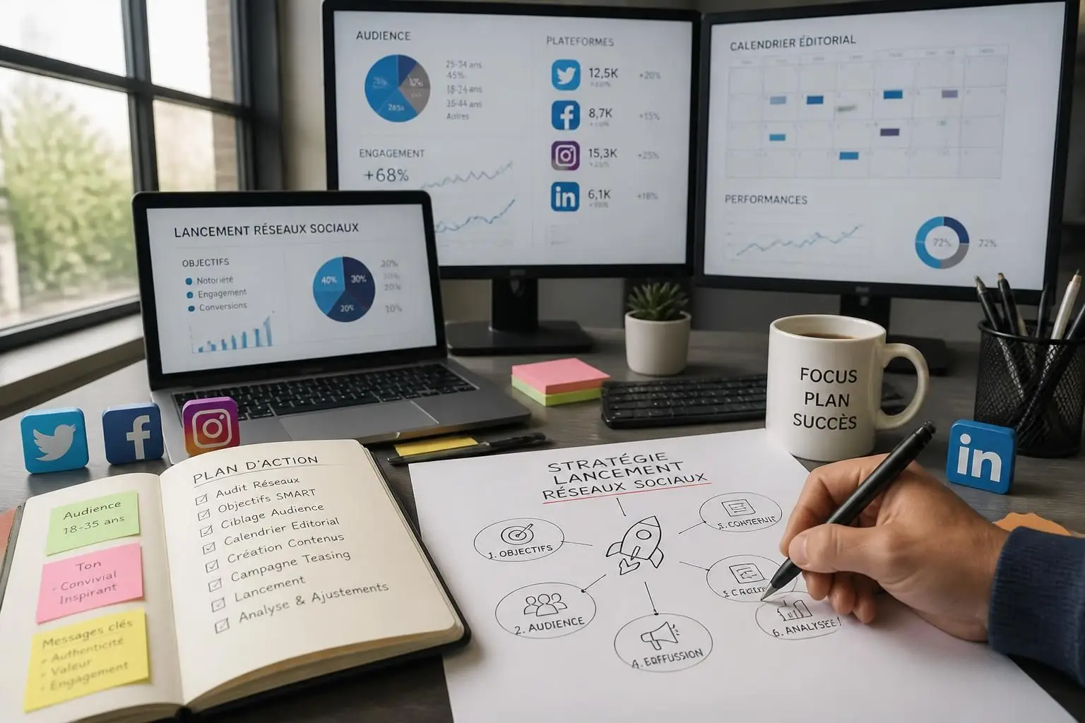 découvrez les clés et étapes essentielles pour réussir votre stratégie de lancement sur les réseaux sociaux et maximiser votre visibilité dès le départ.